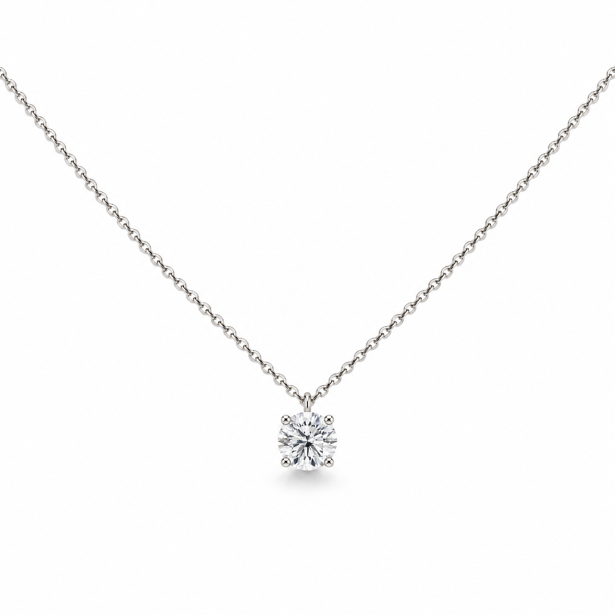 1.10 CT SOLITAIRE NECKLACE