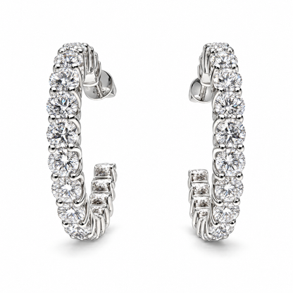 CELESTIA DIAMOND HOOPS