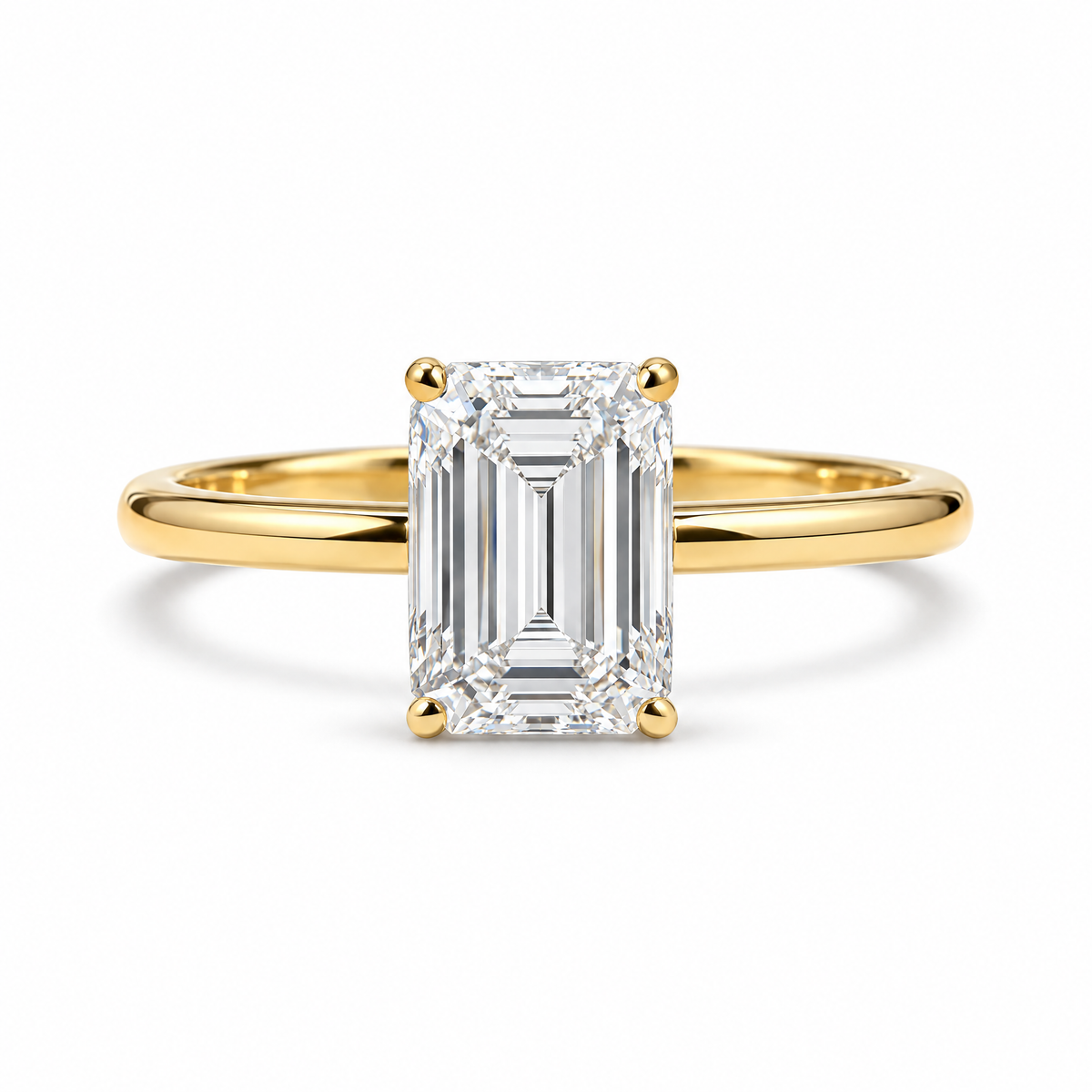 EMERALD CUT SOLITAIRE