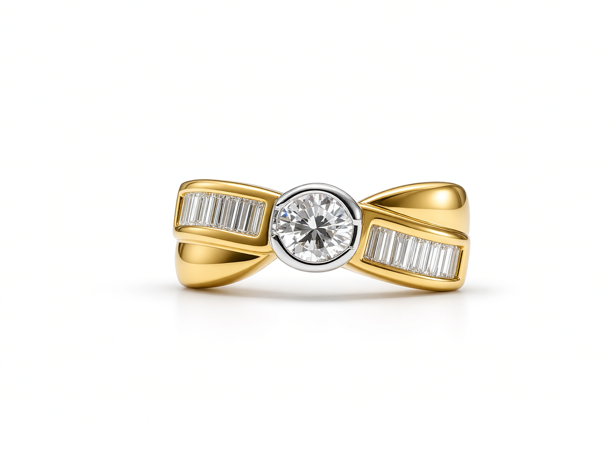 ALESSANDRA ROUND CUT RING