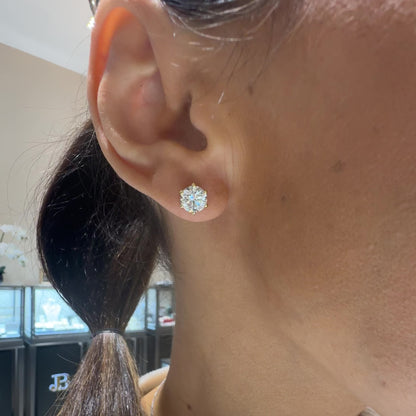 2.65 CT SOLITAIRE STUDS